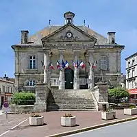 Carte de Châteauneuf-sur-Charente