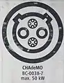 Chademo socket