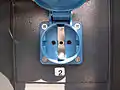 Germany: "CEE 7/4" 230V 16A known as "Schuko" socket.