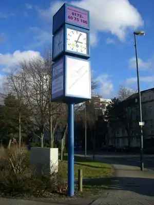 Example #1amenity=clocksupport=poledisplay=analogfaces=4