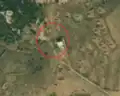 2/6 Communication tower (man_made=tower and tower:type=communication), with an antenna and a small building (Maxar satellite imagery).