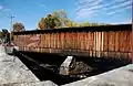 Oldest covered railroad bridge in the United States is located at Hopkinton