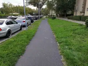greenery – a green stripe (often with grass).