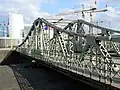 Drehbrücke in Köln am Rheinauhafen