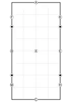 sport=equestriantypically 20m×40m or 20m×60m ( dressage)