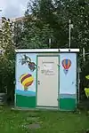 Luftmessstation in der Eisenacher Goethestraße