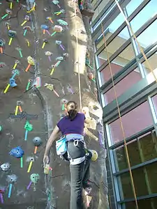 Indoor climbing