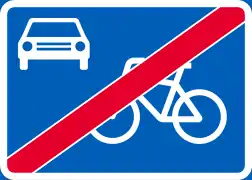 E29 Pyöräkatu päättyy
