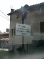 Funeral crossing when red light lit