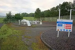 Gas Distribution Compound