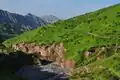 Green landscape in Southern Khatlon