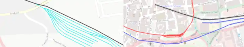 Railway overlay