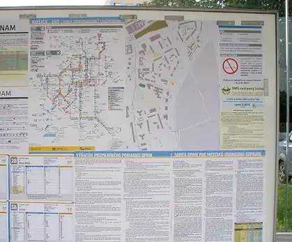 Bus stop in Košice, SK (2010)