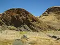 Outcrop at Kuseib Pass in Namibia