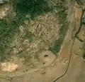8/8 Orderly and disordered cemetery side by side (landuse=cemetery) (Maxar satellite imagery).
