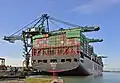 logistics=boat cargo=container
