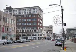 Lincoln Way at 1st Street in Massillon