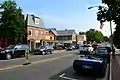While still a national highway, U.S. Route 50 from Paris to Aldie does not connect any large communities, and only passes through small villages like Middleburg (pictured), therefore it is not tagged with highway=trunk.
