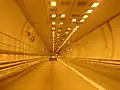 Interstate 664 through the Monitor-Merrimac Memorial Bridge-Tunnel under the James River.