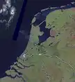 Nederland op 14 januari 2006 op metacarta.org