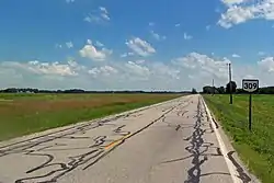 State Route 309 at the Marion–Hardin county line