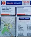 Community information board outside Tesco in Bramley, Leeds (2016)