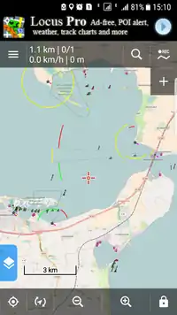 Approach 3 km