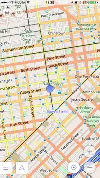 2D overview map