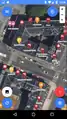 Main interface and Mapbox satellite aerial image.