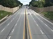 Limited-access divided highway