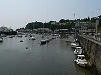 le mur du quai