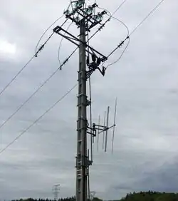 A small auxiliary transformer actually feed the remotely controllable switch