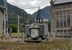 6kV => 63kV elevation transformer