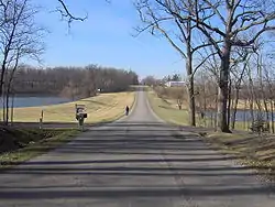 County Road 111 in Rushcreek Township, Logan County