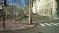 Cours Fauriel auprès de l'hotel de police, Pour les indications cyclables. Février 2014. carte