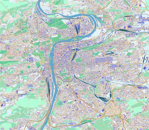 Prague (center)