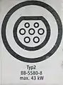 Type 2 socket