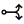 an arrow splitting in two