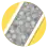 a rough street with white border on a yellow background