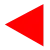 Rotes Dreieck auf weißem Grund