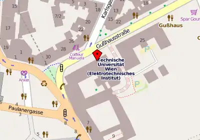 Vienna University of Technology, Gußhausstraße (EI)