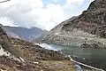 Outcrops along Teesta Lake in Sikkim, India