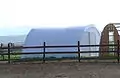 small tension fabric building
