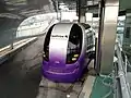 Ultra Pod at Heathrow Airport. Not really a monorail. May be seen as *=light_rail.