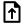 a symbol for uploading a file