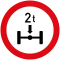 Vienna Convention:maxaxleload=2