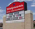 Drive through opening hours