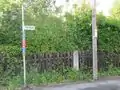 15 markierten Wanderwegen auf einer Straße