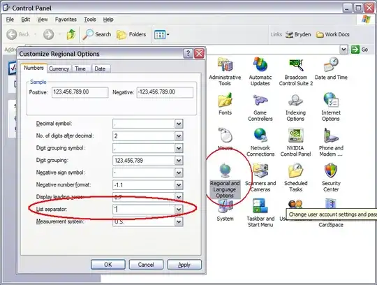 Altered System Settings