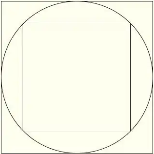 Square inside a circle inside a square